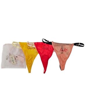 HAH Intimates Zodiac Panties Pre Packs Aries One Size NWT